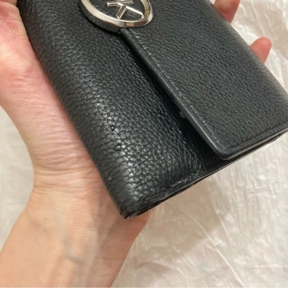 Michael Kors black leather wallet